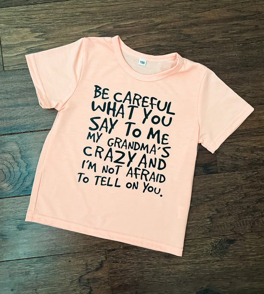 Beware of Grandma Mini Tee
