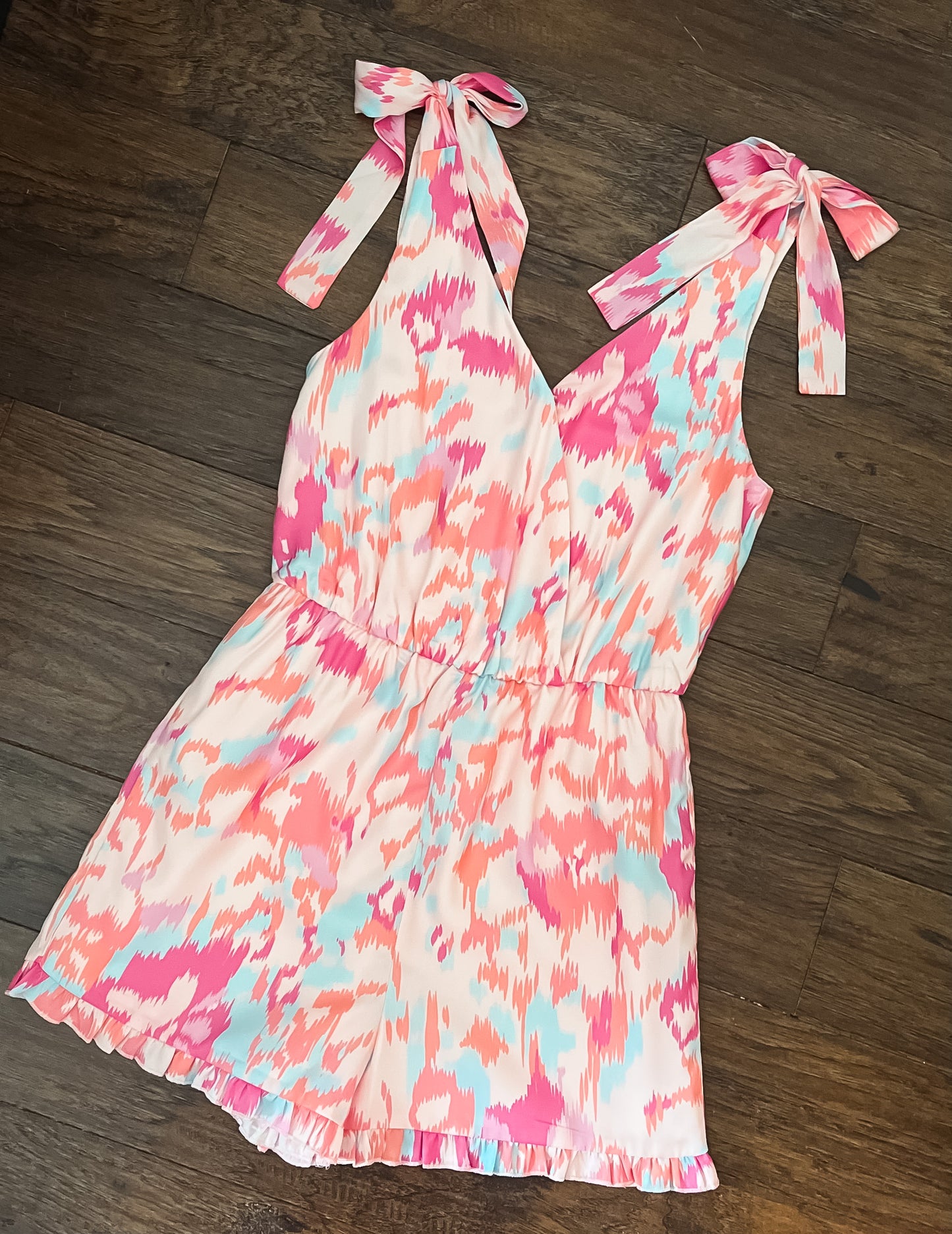 Tie Top Romper