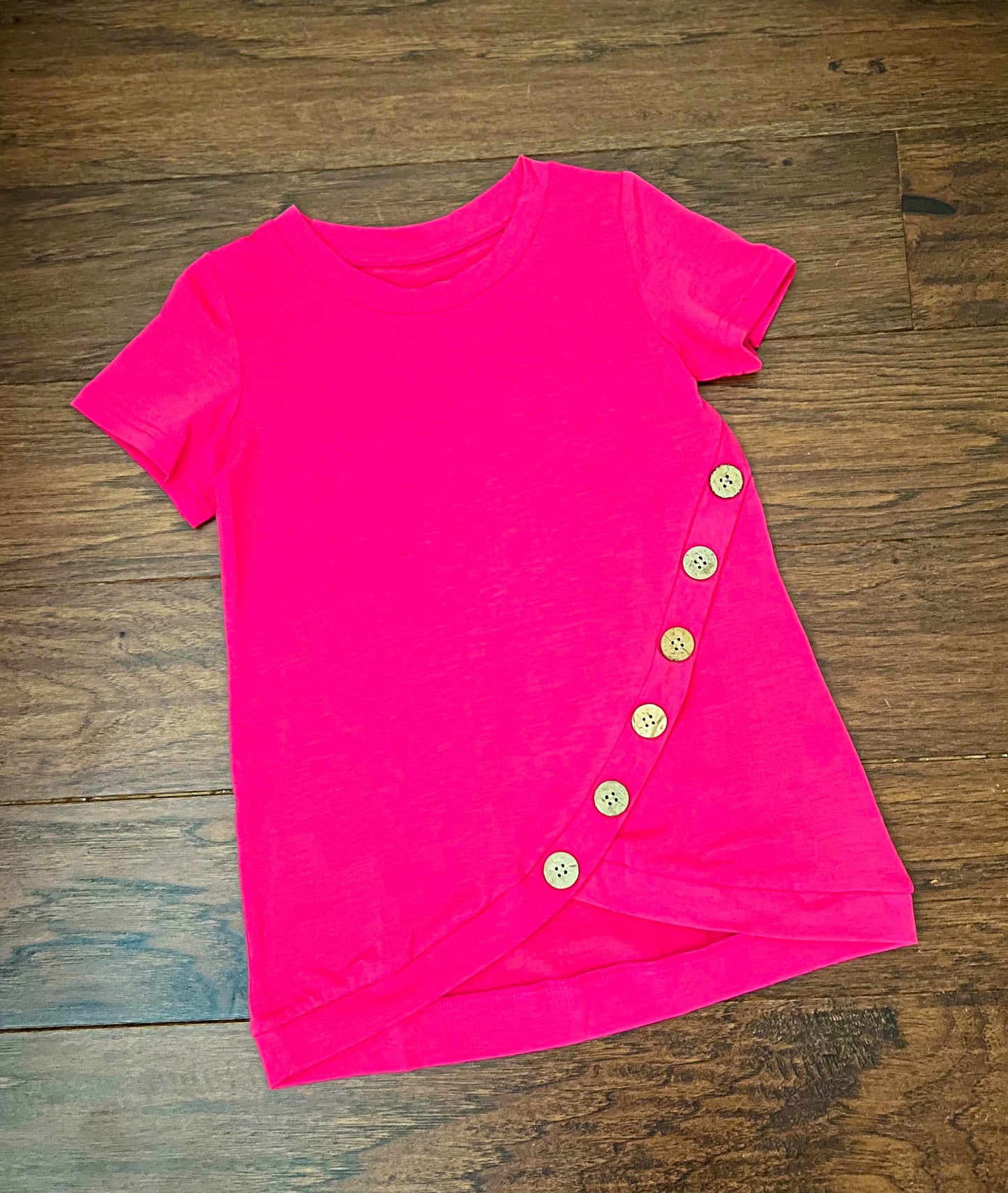Button Tunic Mini Top