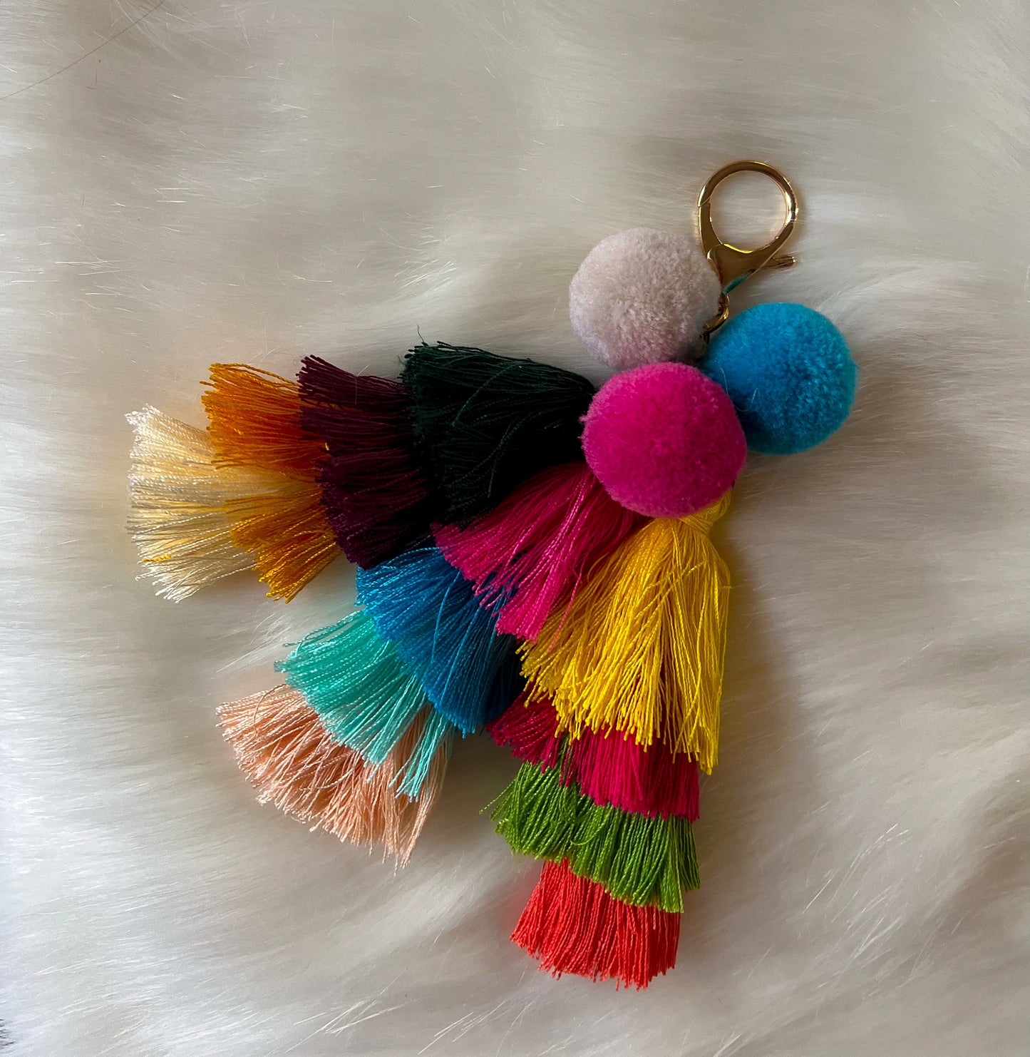 3 Tassel Keychain