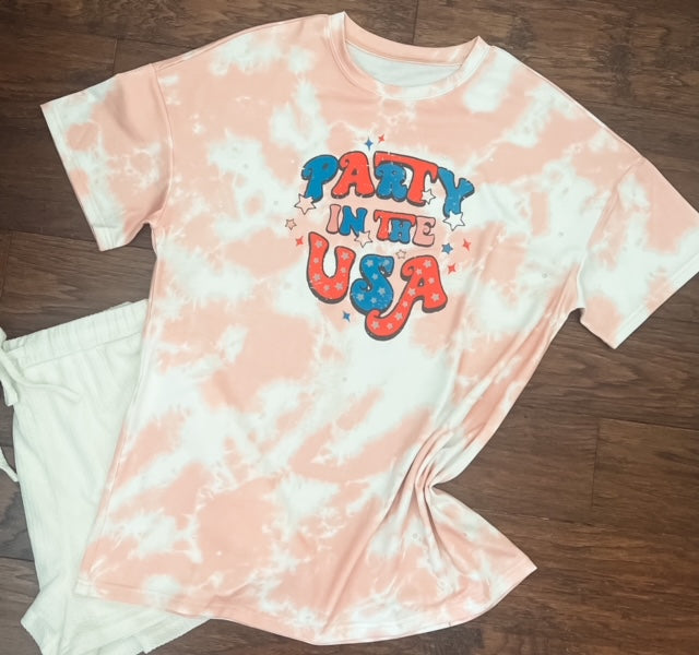 Party in the USA Oversized Tee