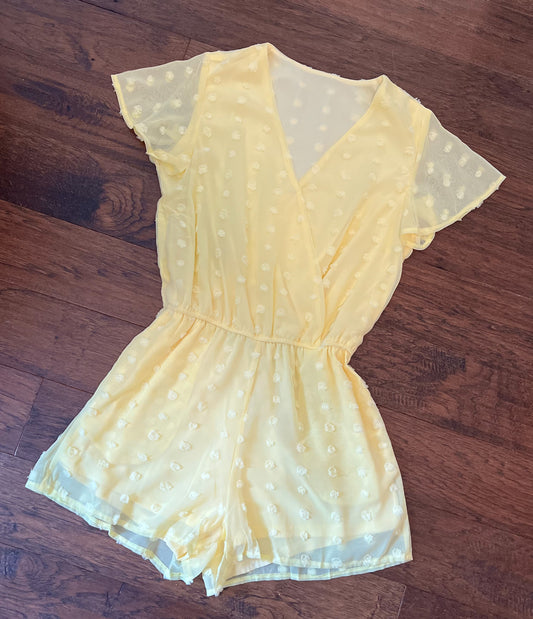 Yellow Romper