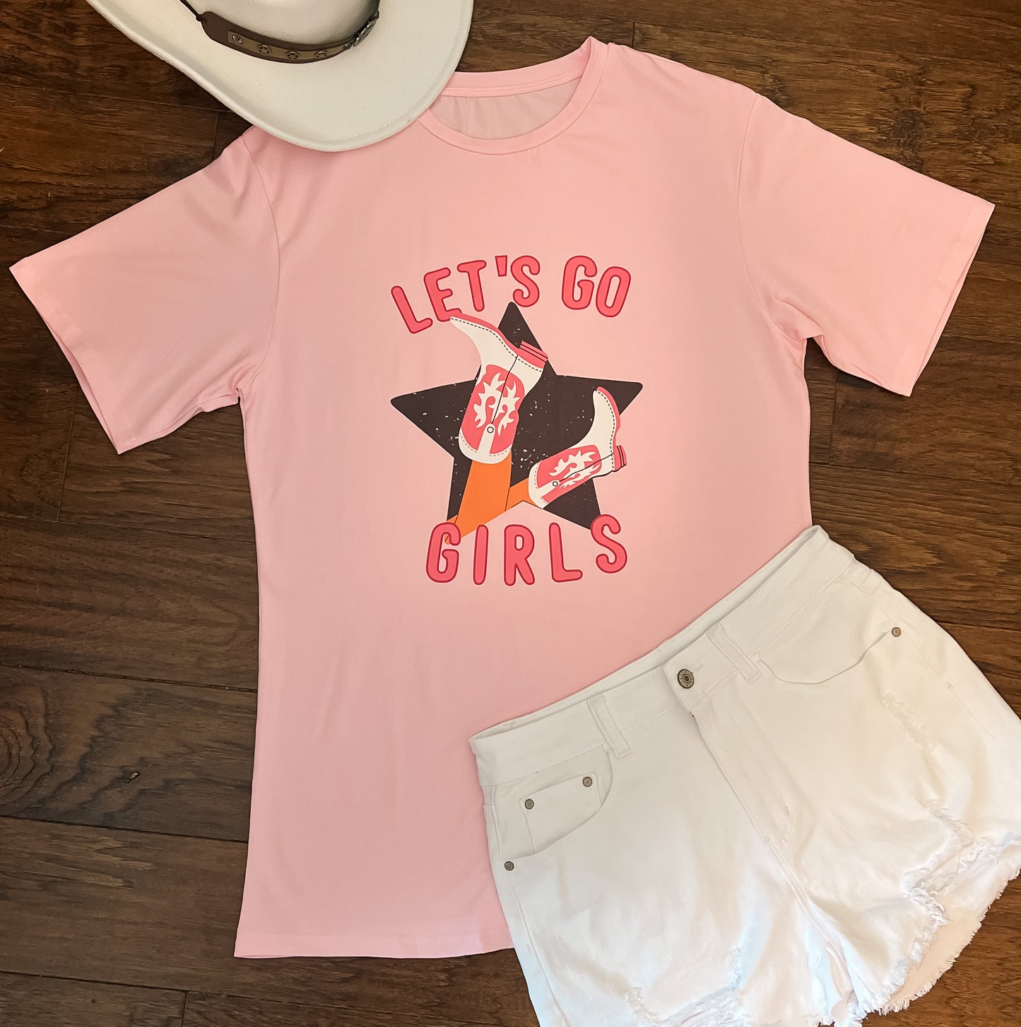 Let's Go Girls Oversized Tee