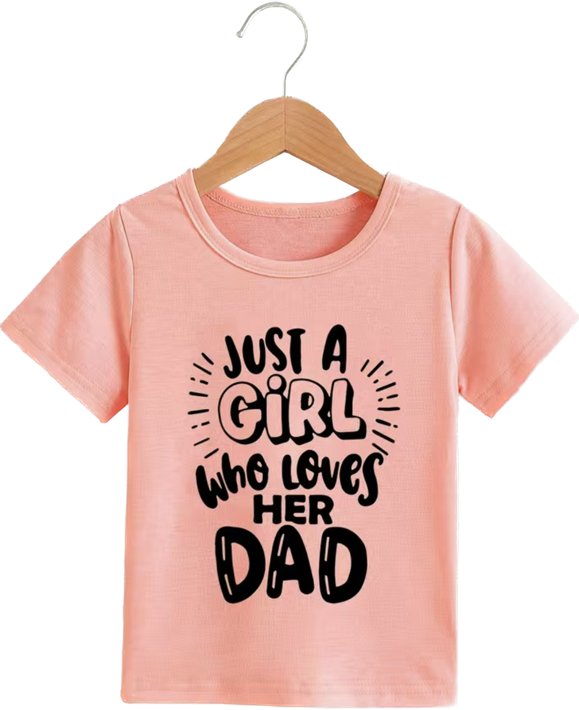 Girl Who Loves Her Dad Mini Tee