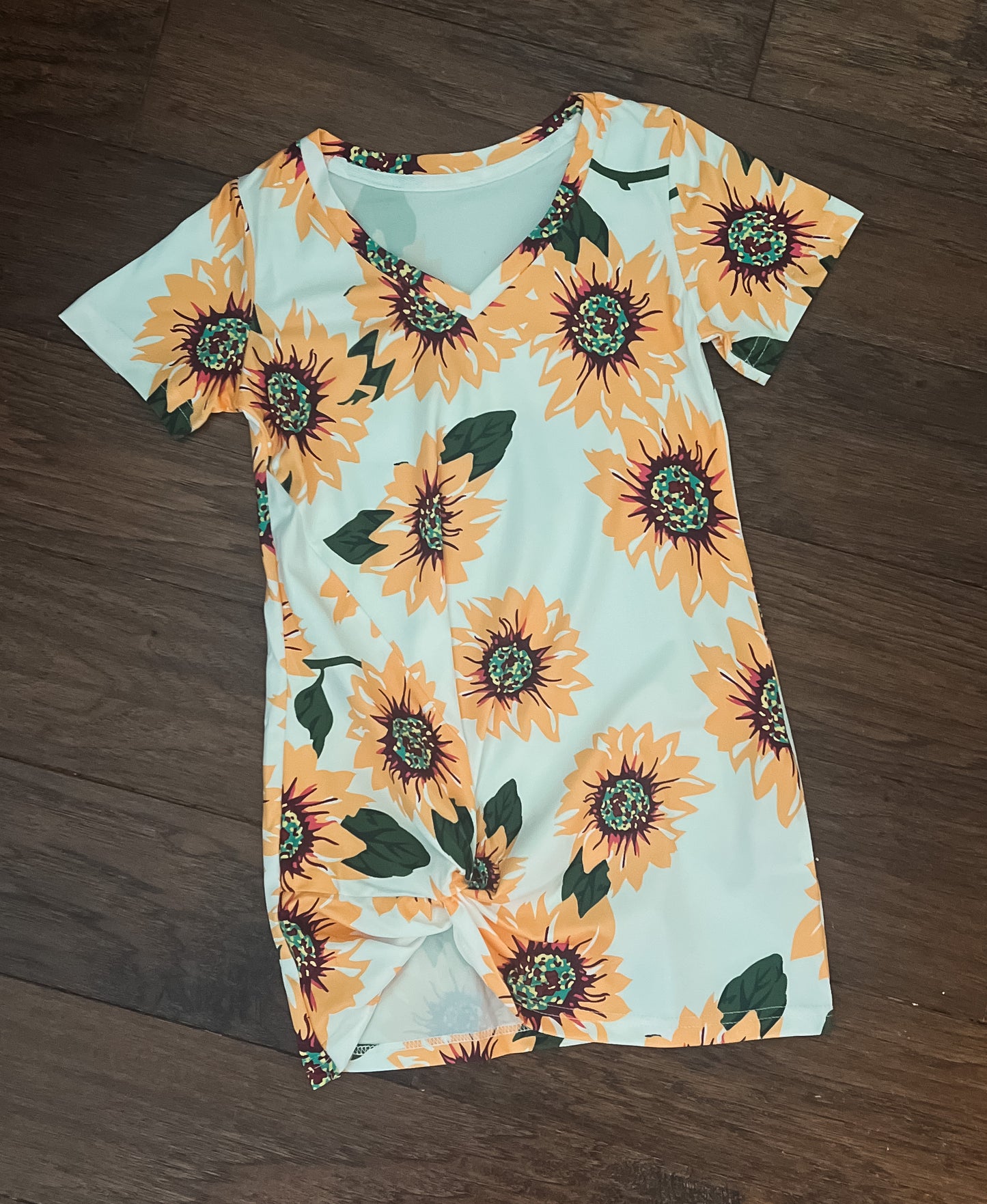 Sunflower Tie Dress