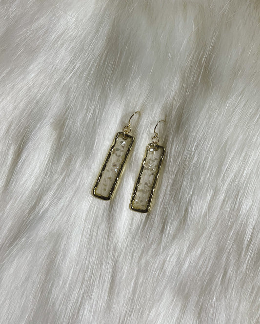 Golden Pane Earrings