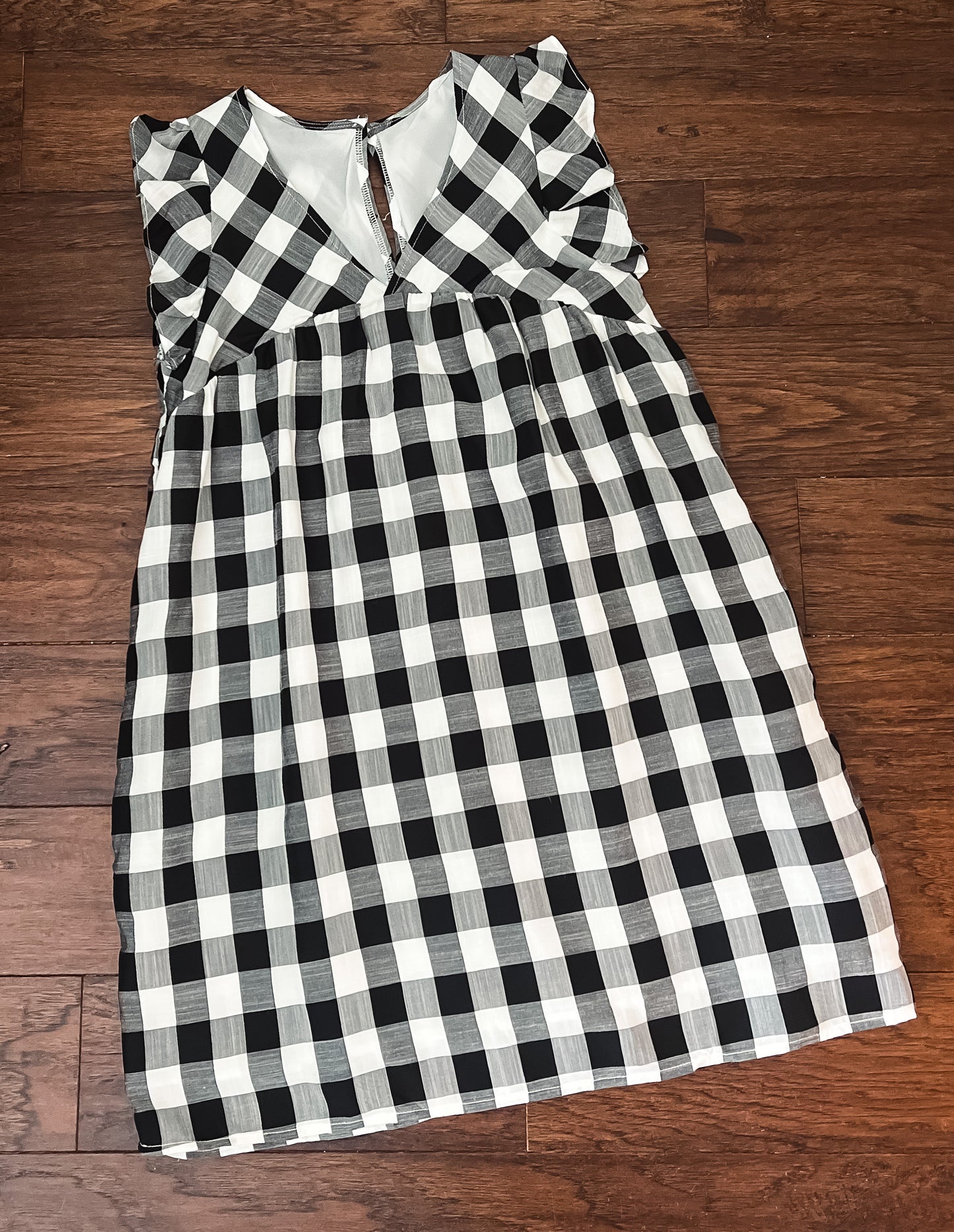 Checker Mini Dress