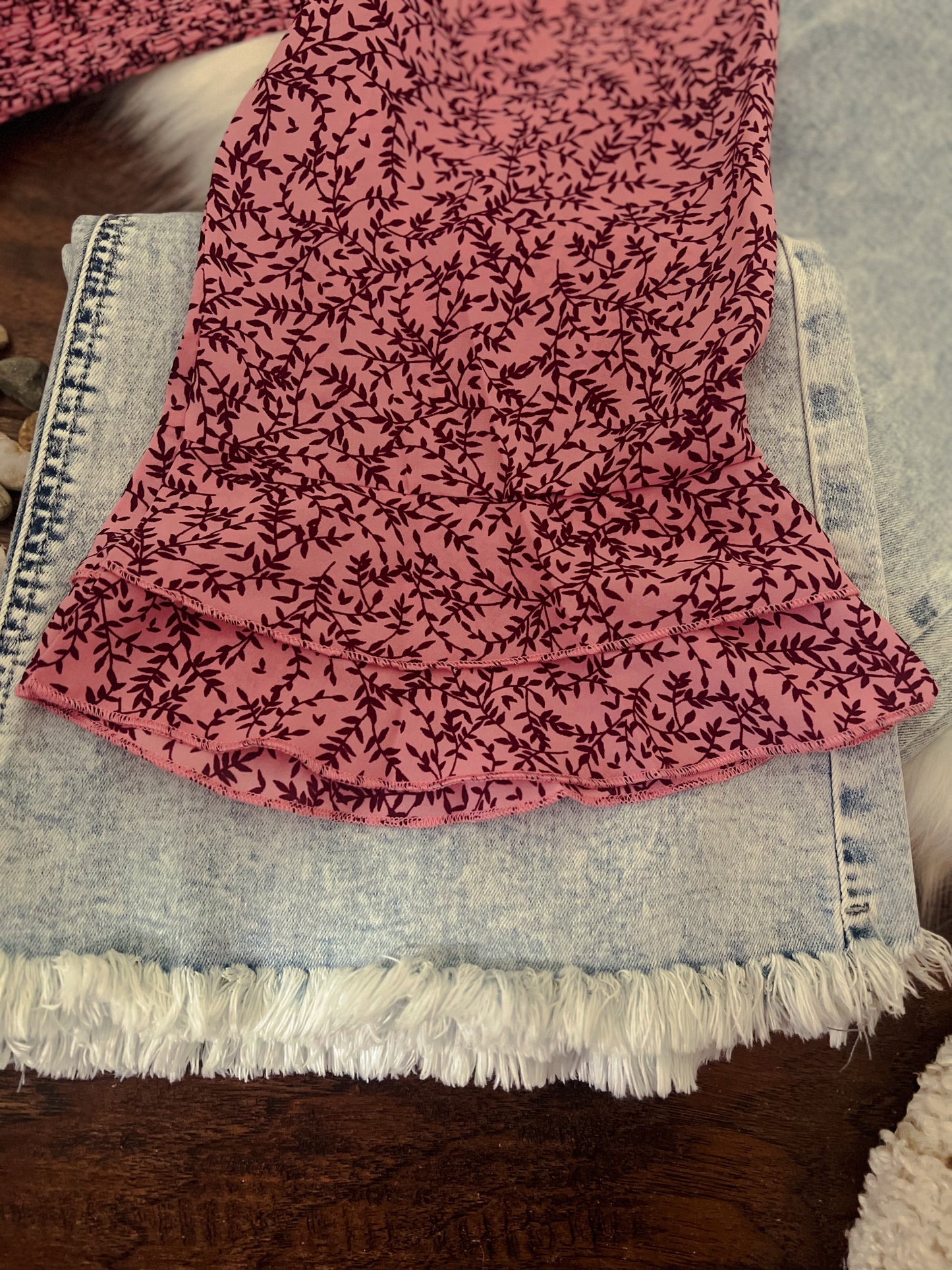 Bell Sleeve Crop