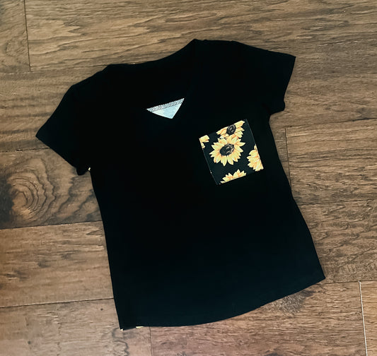 Sunflower Back Mini Tee