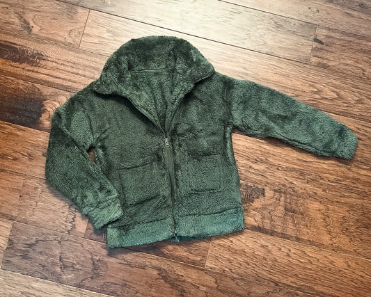 Mini Sherpa Bomber Jacket