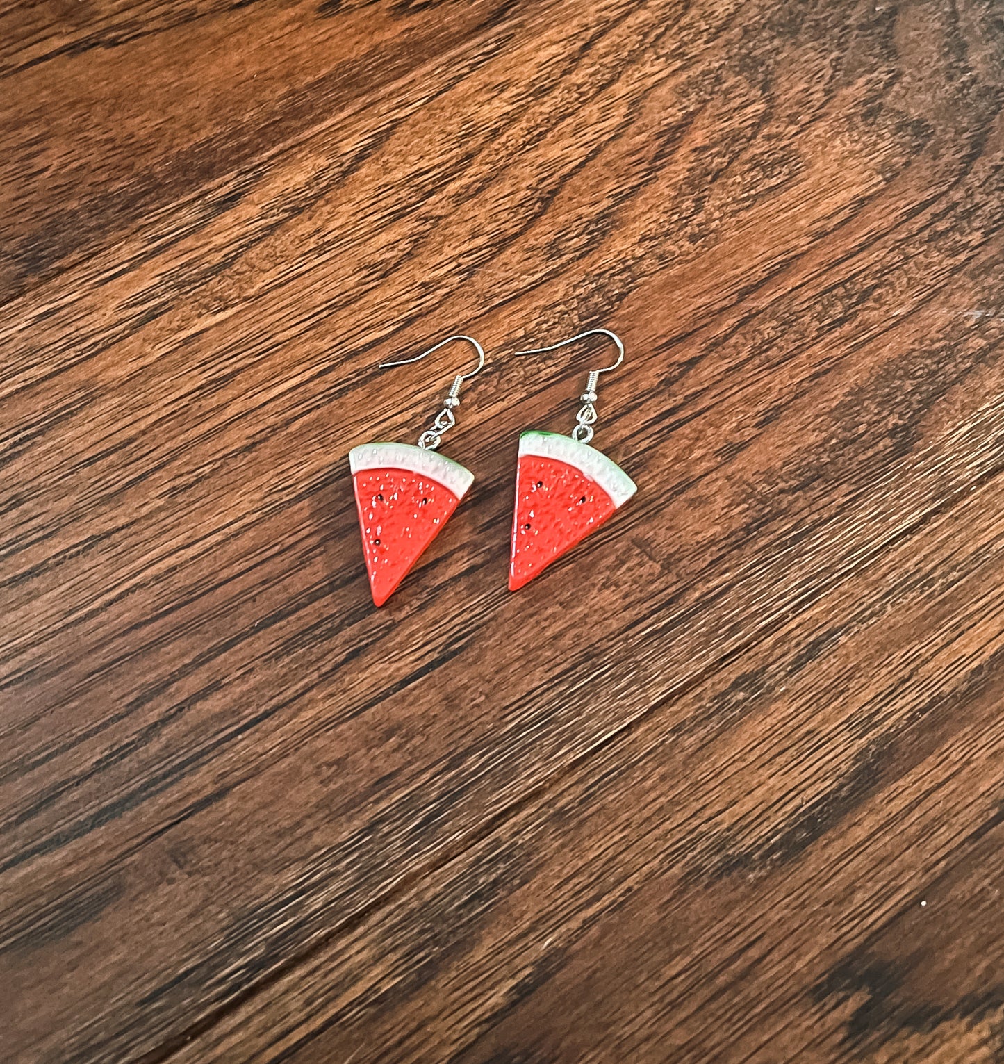 Watermelon Slice Earrings