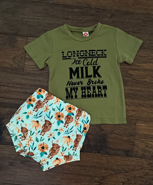 Longneck Ice Cold Milk Mini Outfit