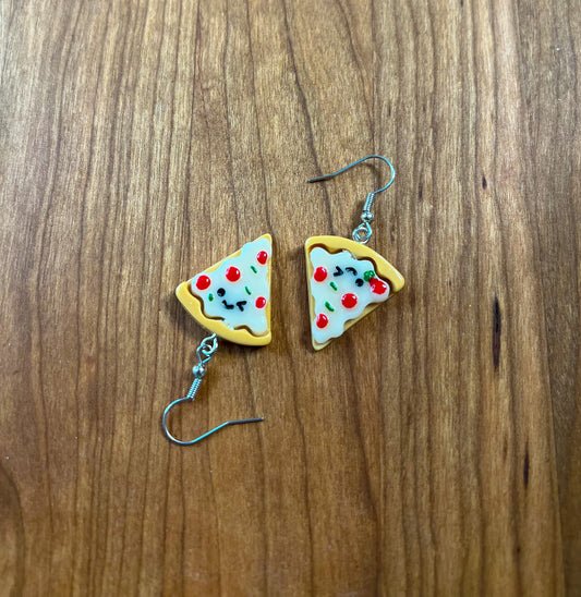 Pizza Earrings