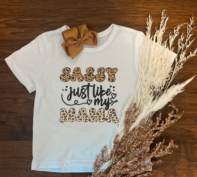 Sassy Like Mama Mini Tee