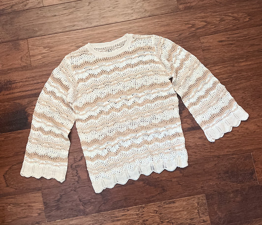 Scalloped Sweater