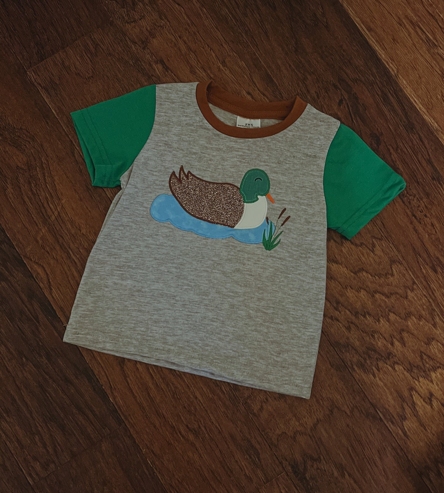 Embroidered Mallard Mini Tee