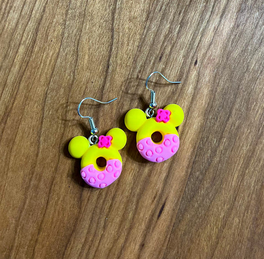 Minnie Donut Earrings