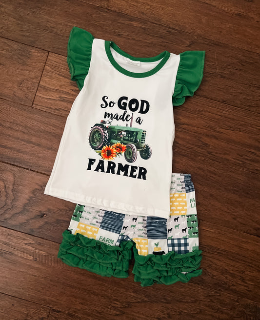 God's Farmer Mini Outfit