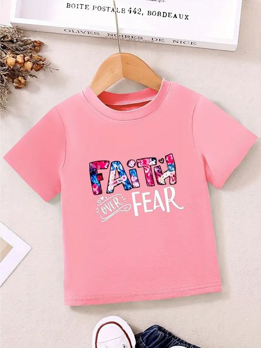 Faith Over Fear Mini Tee